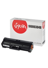 Картридж Sakura 106R03048 для XEROX Phaser 3020/WC3025, черный, 1500+1500 к. (2 шт в упаковке)