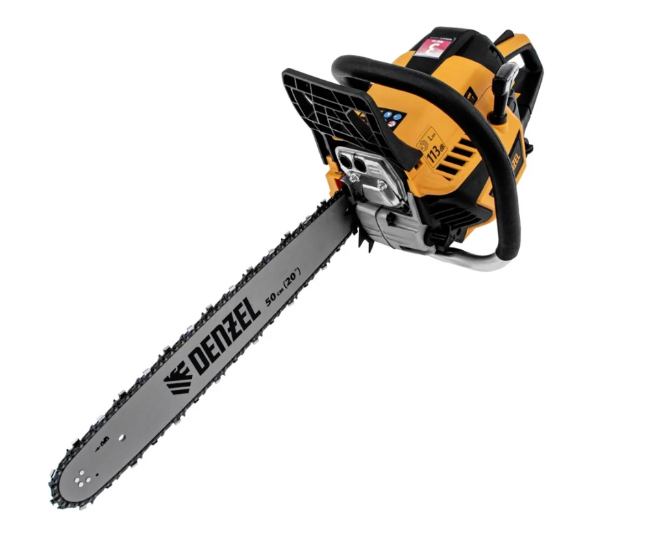 Пила цепная бенз. DS-5820. шина 50см, 58см3, 3,6л.с. шаг 0,325 паз 1,5мм 76зв.