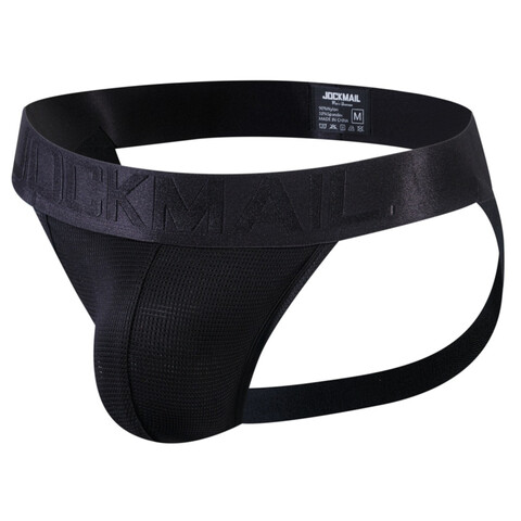 Мужские трусы джоки черные JOCKMAIL JM4023-2