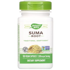 Nature's Way, Suma Root, 1,500 mg, 100 Vegan Capsules