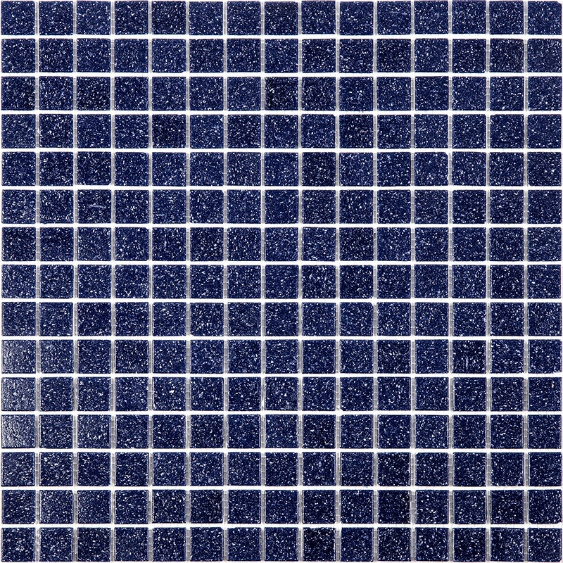 C65 Мозаика одноцветная чип 20 стекло Alma Mono Color синий темный квадрат глянцевый