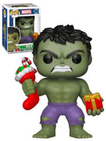 Hulk Holiday Funko Pop! Marvel Vinyl Figure || Новогодний Халк