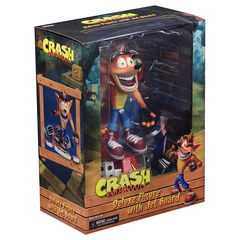 Фигурка NECA Crash Bandicoot - Deluxe Hoverboard Crash