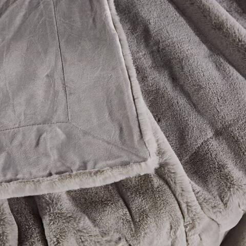 Плед 210х230 Sofi De MarkO Ричард серый