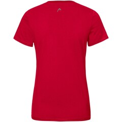 Женская теннисная футболка Head Lucy T-Shirt W - red/dark blue