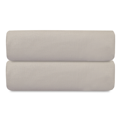 Простыня на резинке 160х200х30см Tkano Essential серо-бежевая tk24-fs0009