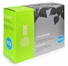 Картридж лазерный Cactus CS-CE390XS CE390X черный (24000стр.) для HP LJ M4555