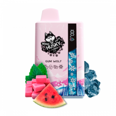 Одноразовая электронная сигарета Husky Airmax 2.0 - Gum Wolf (15000 затяжек)