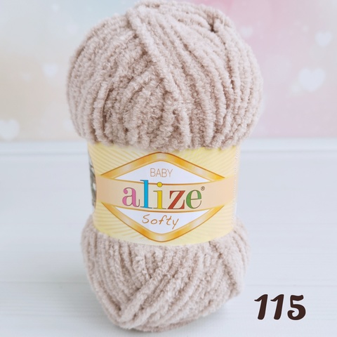 ALIZE SOFTY 115, Бежевый