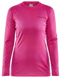 Теплый Комплект термобелья Craft Core Warm Baselayer Set W малиновый женский