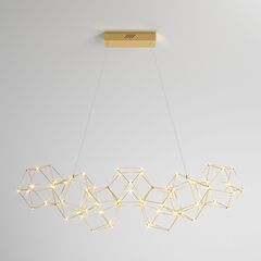 Подвесной светодиодный светильник Uma 90168/7 медь