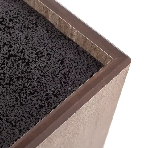 Подставка для кухонных ножей универсальная 11х11х24см ComposeEat травертин капучино