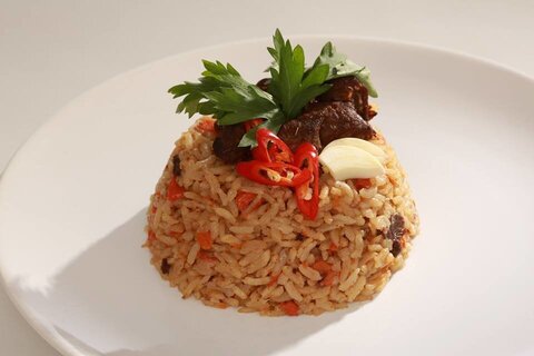 Плов с говядиной