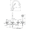 Ideal Standard Ceraline Смеситель BC198AA