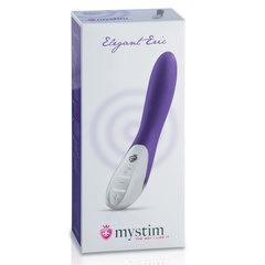 Фиолетовый вибратор Mystim Elegant Eric - 27 см. - 