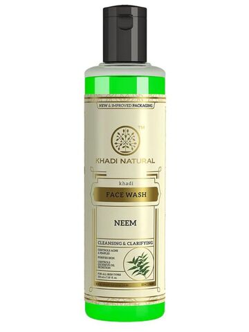 НИМ гель для умывания Khadi Natural, 210 мл