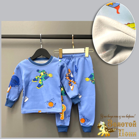 Пижама начес мальчику (2-6) 230821-TR780