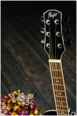 FLIGHT F-230C BK Гитара акустическая шестиструнная