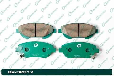 Колодки  G-brake   GP-02317  (без датчика износа)