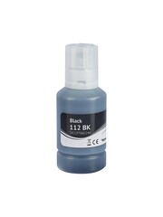 Контейнер с чернилами Sakura C13T06C14A (112 BK) для Epson L6460/L6490/L6550/L6570/L6570/L6580/11160/15150/15160/L15180, черный, пигментный тип, 140 мл.