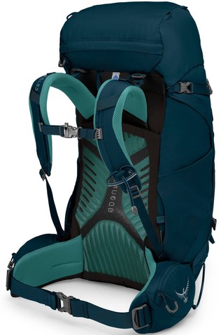 Картинка рюкзак туристический Osprey Kyte 46 Icelake Green - 2