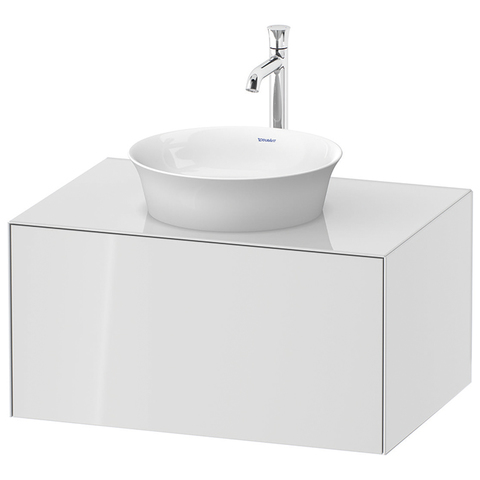 Duravit White Tulip Тумбочка подвесная, 408x800x550 мм,  1 выдвижной ящик, цвет: белый высокоглянцевый WT497508585