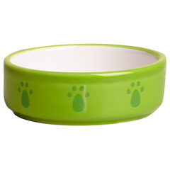 Mr.Kranch миска керамическая для грызунов Зеленая с морковью 70 мл