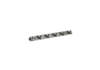 Aquatek AQ4124BGM AQ4124BGM ЕВРОПА планка с 6 крючками, шлиф. черный хром