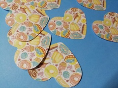 Сахарные Сердечки на Торт 