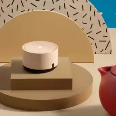 Умная колонка Yandex Станция Лайт Алиса на YaGPT бежевый 5W 1.0 BT 10м (YNDX-00025B)