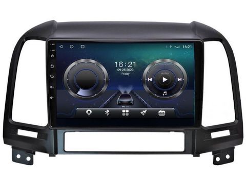 Магнитола для Hyundai Santa Fe (2006-2012) Android 10 6/128GB IPS DSP 4G модель CB-3075TS10