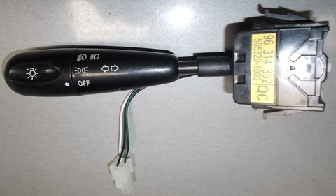 ПЕРЕКЛЮЧАТЕЛЬ СВЕТА MATIZ БЕЗ ПТФ GROG