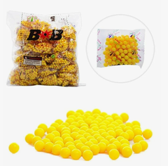 Пульки Желтые в пакете, (в уп 40 пакетов по 100 пулек), цена за уп. 4000 пулек