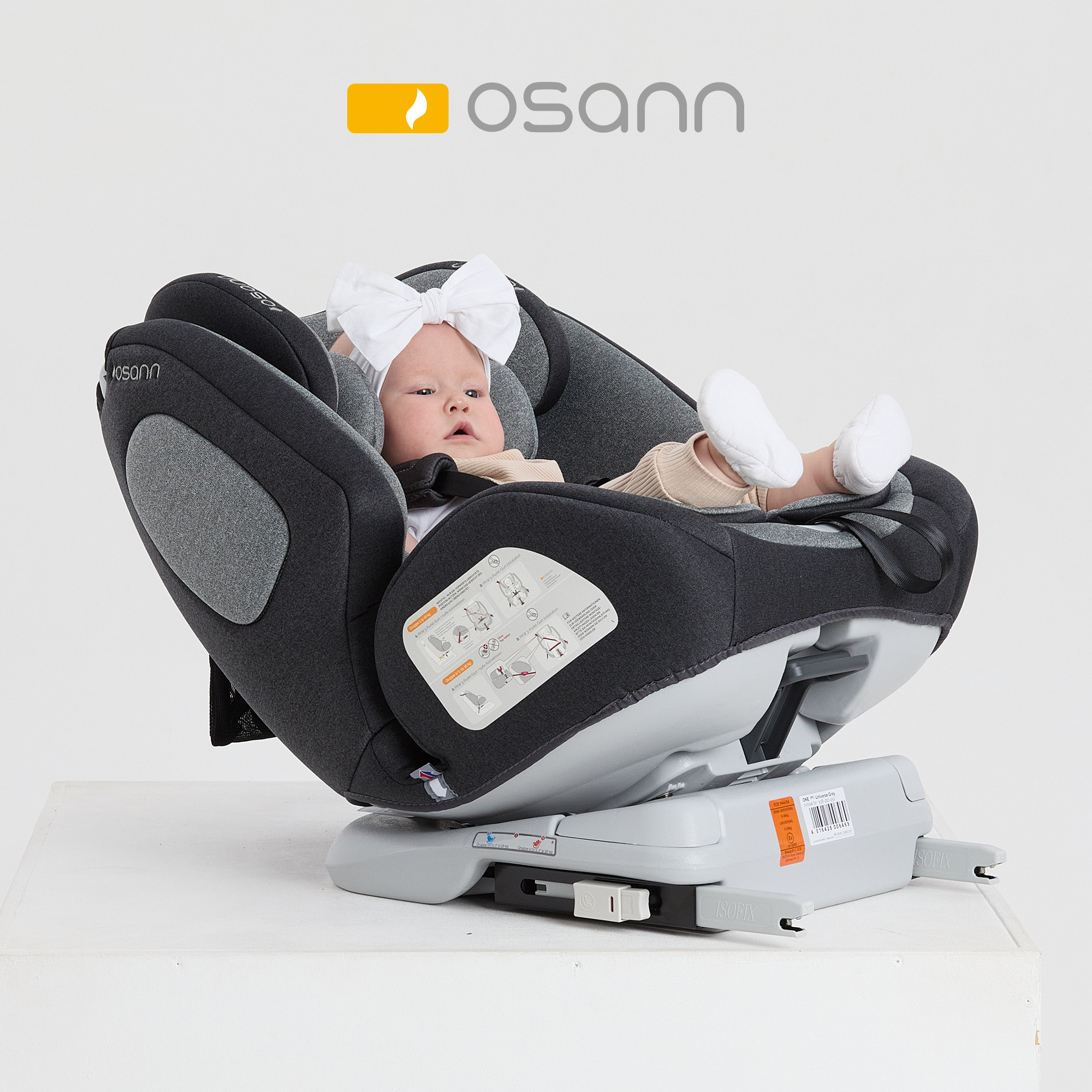 Детское автокресло Osann One360 Universe Grey