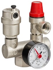 Клапаны предохранительные, редукторы давления