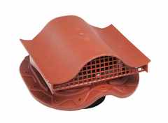 Кровельный вентиль Muotokate KTV для труб 110-160мм RAL 8017 герметик, уплотнитель гидрозатвора входят в комплект