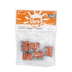 00-1-055 Клемма соединительная, 5-ти проводная, 400В, 32А, 5 шт. (Very)