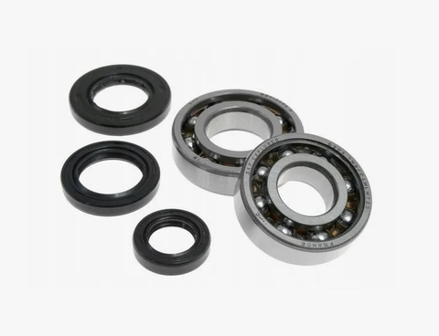 Подшипники коленвала + сальники RMS [SKF] Suzuki AD50 / Morini  металл