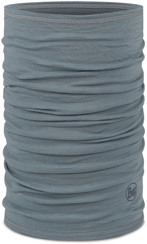 Бандана-труба Buff Merino Lightweight Solid Flint фото 1