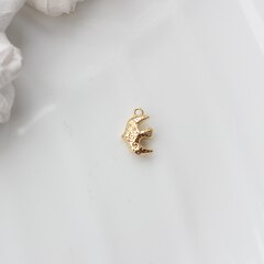 Подвеска Птица 13*9 мм, позолота, П054