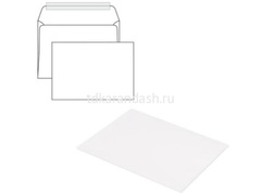 Конверт С5 (162*229мм) БЕЛЫЙ, силикон