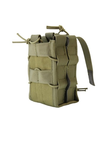 Подсумок без клапана двойной MOLLE (олива)