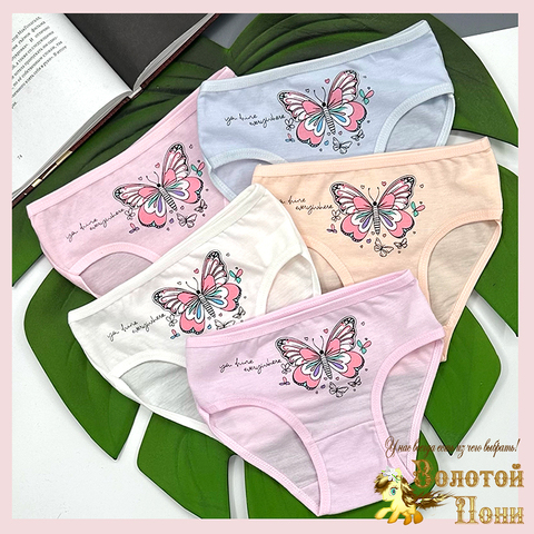 Трусики девочке (2-6) 260310-W1152