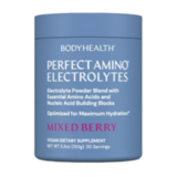 Аминокислотно-электролитный комплекс Perfect Amino с ягодным вкусом, Perfect Amino Electrolytes Mixed Berry, BodyHealth, 150 г 1