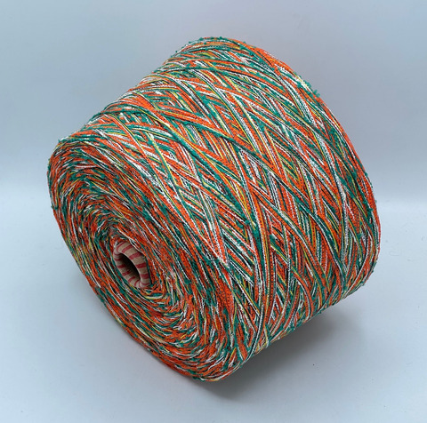 Авторская смотка, 153м, Меринос/Акрил/Хлопок/Меринос/Полиамид/Вискоза, Сомбреро ,38136