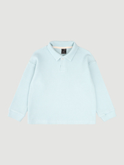 Поло оверсайз Mjölk Голубой