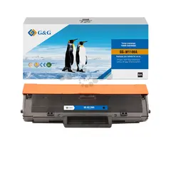 Картридж G&G, аналог HP W1106A/106A 1k с чипом