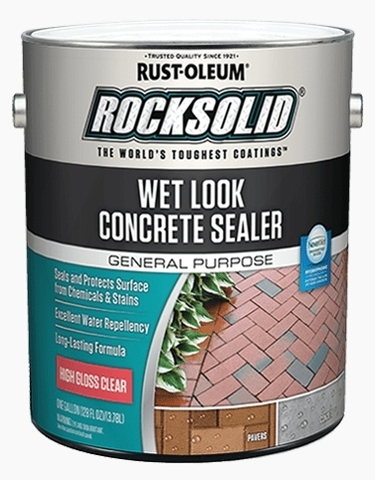 Wet Look Concrete Sealer Пропитка для бетона с эффектом мокрого камня