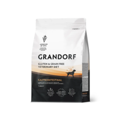 Сухой корм GRANDORF VETERINARY DIET Dog GASTROINTESTINAL Полнорационный диетический корм для собак при расстройствах пищеварения, индейка 1кг