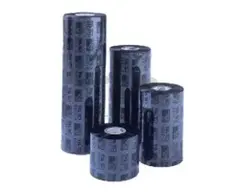 Zebra Wax/Resin Ribbon, 64mmx74m (2.52inx242ft), 3200, High Performance, 12mm (0.5in) core